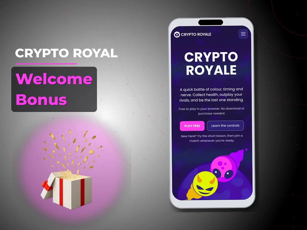 Crypto Royal - Welcome Bonus