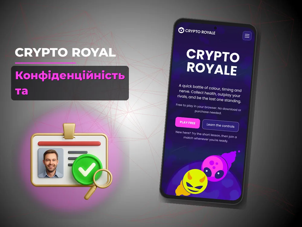 Crypto Royal - Конфіденційність та
